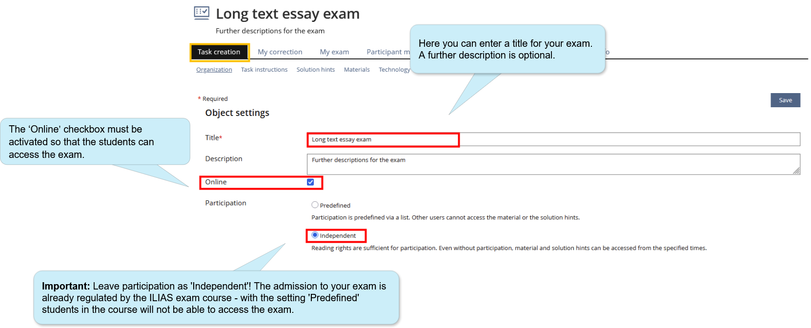 drawio: ILIAS_Long_text_task_instructors_1