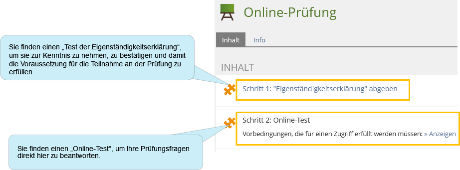 drawio: Prüfungen für Studierende 1