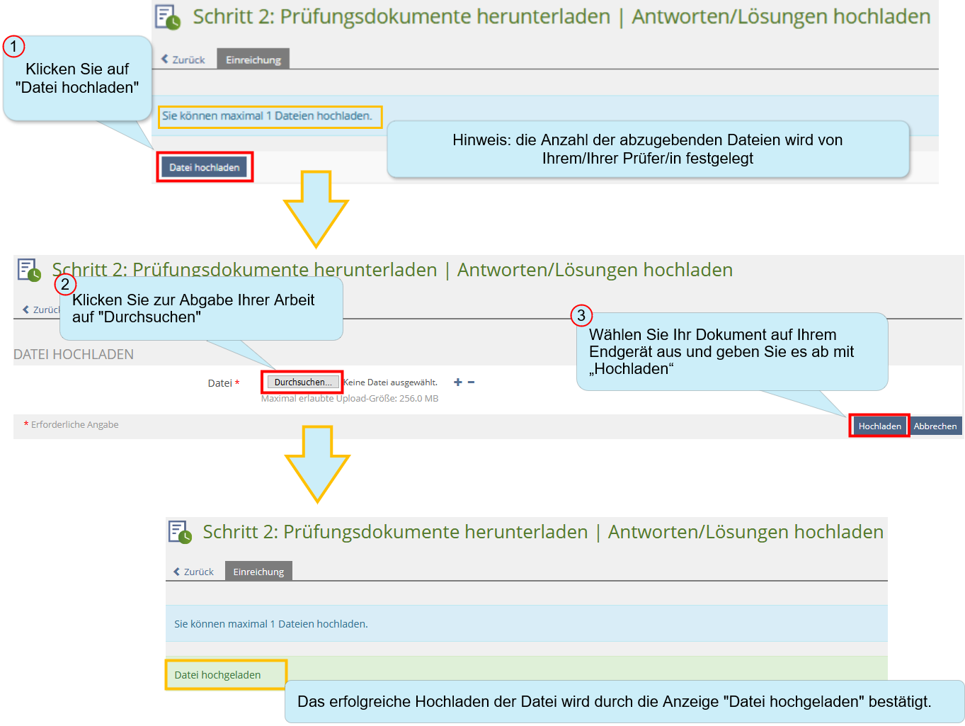 drawio: Prüfungen für Studierende 6