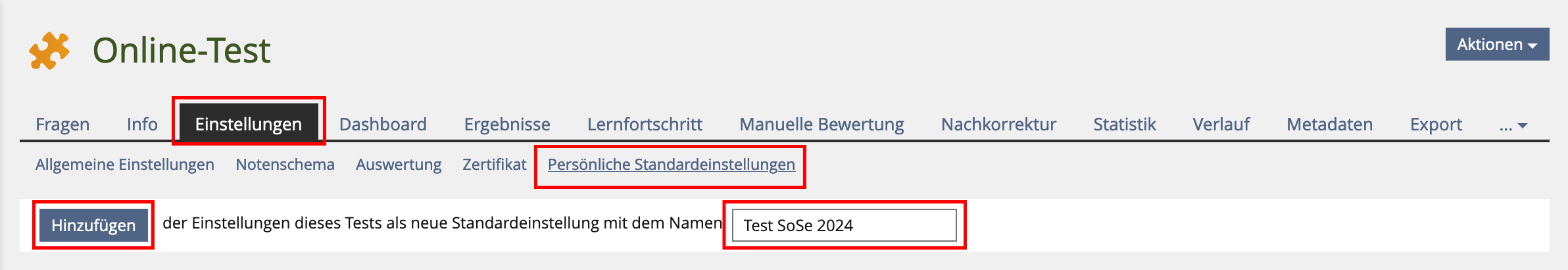 drawio: ILIAS-Anleitungen-Online-Test-Persönliche-Standardeinstellungen